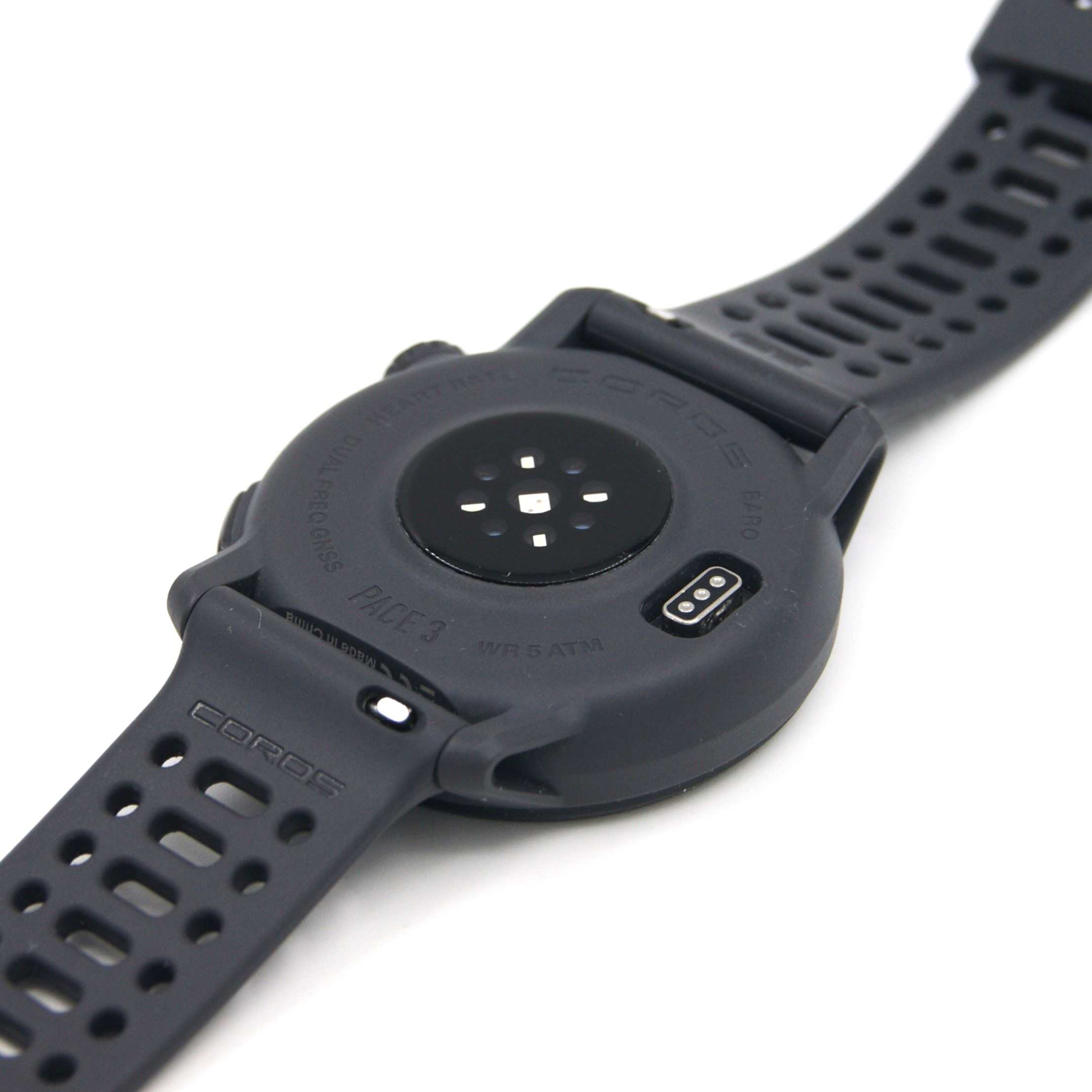 Coros Pace 3 Black Silicone
