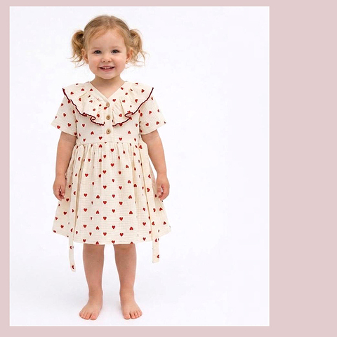 Платье хлопок/муслин (3-7) 260429-ZG1547