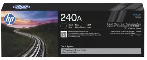 Тонер-картридж HP 240A W2400A Toner черный для Hewlett Packard LaserJet Enterprise MFP 4801 4701