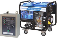 Дизельный генератор TSS SDG 5000EHA - [5 кВт / 27 А] двигатель Lifan, с блоком АВР