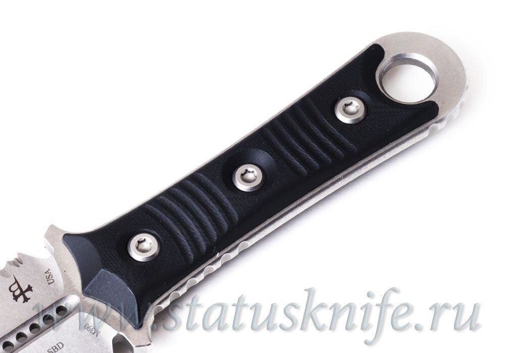 Нож Microtech Borka SBD 201-12 Stonewashed Serrated