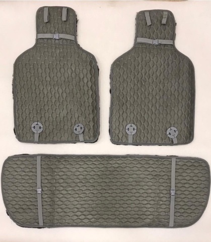 Накидки из овчины (комплект) короткий ворс (класс 