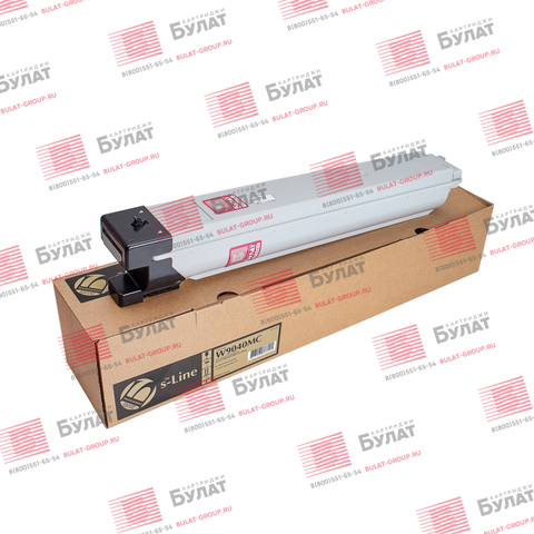 Тонер-картридж БУЛАТ s-Line W9040MC для HP Сolor LJ E77822 (Чёрный, 32000 стр.), под заказ