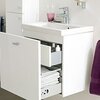 Ideal Standard C6743WG СНЯТ IS     C6743WG Connect Space Тумба под раковину 590 мм, полка справа, Глянцевый белый