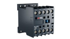Миниконтактор Prompower PLP1K0610BD серии Pulse, ток 6А, 3 полюса, доп контакт 1НО, катушка 24DC