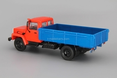 GAZ-3309 flatbed truck red-blue 1:43 DeAgostini Auto Legends USSR Trucks #21