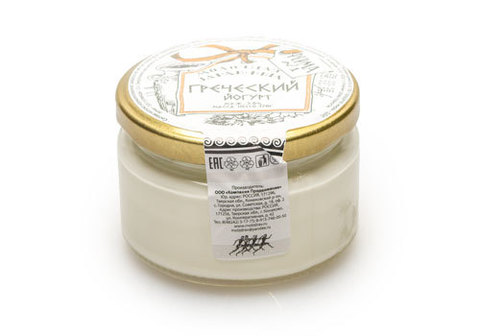 Йогурт греческий натуральный "Ферма №1", 170г