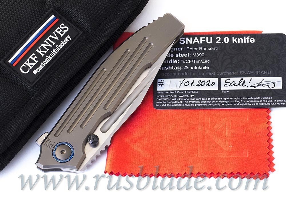 CKF/Rassenti SNAFU 2.0 collab knife (Sale Card)