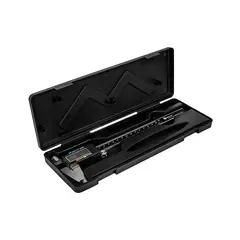 Штангенциркуль КОБАЛЬТ цифровой, ШЦЦ, открытого типа, 200 мм, точность 0,01 мм, глубиномер, направляющая из нерж. стали, кейс (919-883)