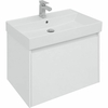 Aquanet 245243 Тумба с раковиной Nova Lite 75 1+1 ящ. цв.бел. глянец (245243)
