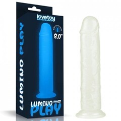 Фаллоимитатор Lovetoy Lumino Play (21×4 см) светящийся в темноте