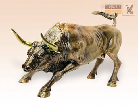 статуэтка Бык с Уолл Стрит