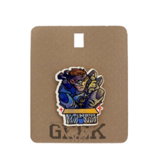 Деревянный значок Снейк