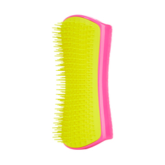 Расческа для распутывания шерсти Pet Teezer Detangling & Dog Grooming Brush Pink & Yellow