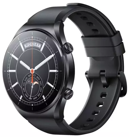 Умные часы Xiaomi Watch S1 fluoroplast strap Global, черный