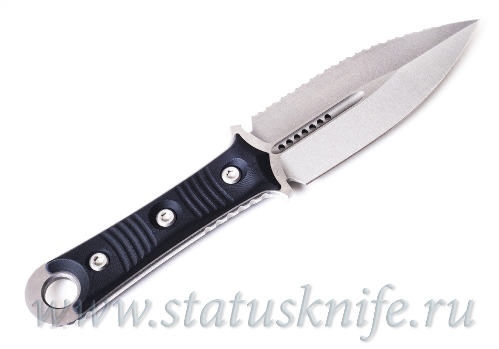 Нож Microtech Borka SBD 201-12 Stonewashed Serrated