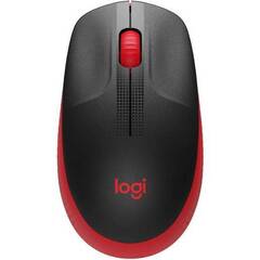 Мышка Logitech M190 беспроводная, красный