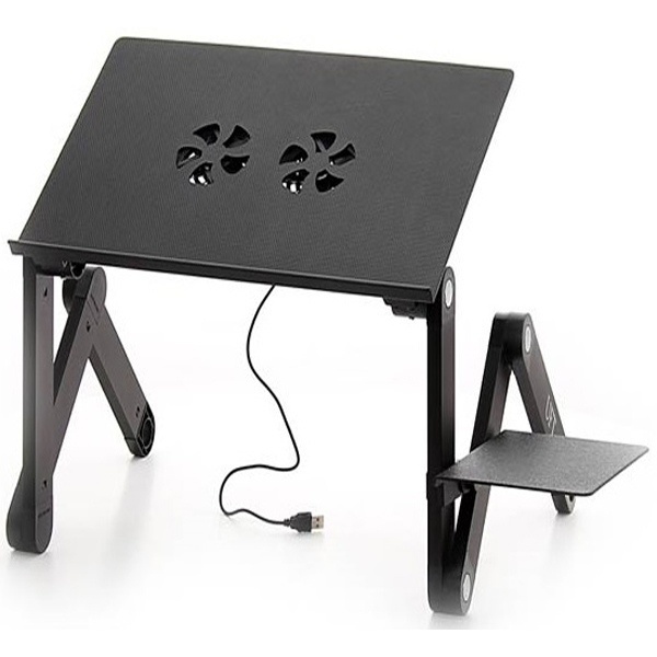 Многофункциональный складной стол для ноутбука Xiaomi Lemleo с охлаждением Black (J10UI00HY12)