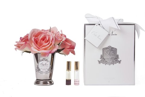 Букет роз ароматизированный и 2 спрея Cote Noire Seven Rose White peach