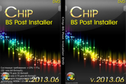 Chip BS Post Installer DVD