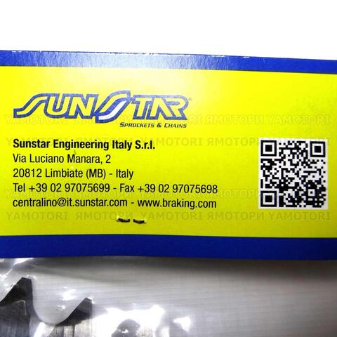 Звезда задняя Sunstar 5-3559-53BK (алюм) JTR210 JTA210 Honda CRF CR XR