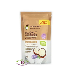 Сухой кокосовый скраб с маслом Лаванды Coconut Fiber Scrub Tropicana