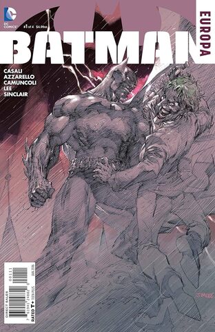 Batman: Europa #1 (с автографом Brian Azzarello)