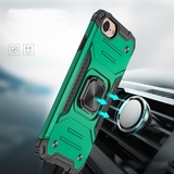 Противоударный чехол Strong Armour Case с кольцом для iPhone 6 Plus, 6s Plus, 7 Plus, 8 Plus (Темно-зеленый)