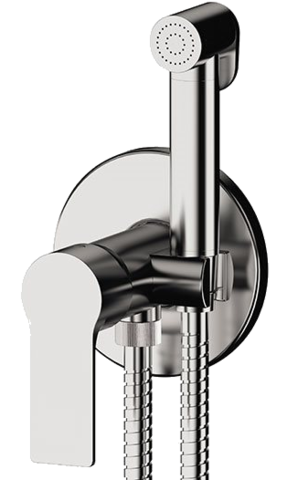 REMER EY65WBO Гигиенический душ со смесителем скрытого монтажа (душевой шланг и скрытая часть в комплекте) energy
