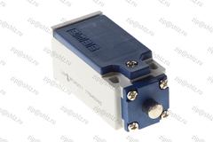 Выключатель концевой синхронного переключения линейный 1-но направленный с пластмассовой консолью и стальным плунжером (1НО+1НЗ), EMAS L5K23PUM211