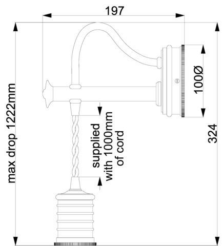 Бра Elstead DOUILLE1 BPB