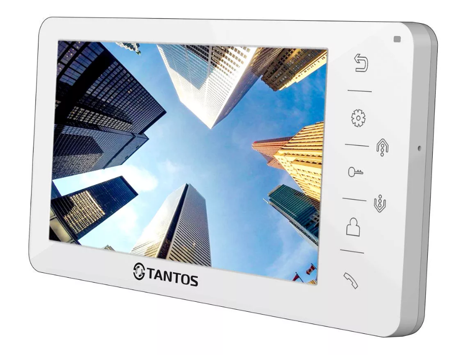 Tantos amelie slim white. Монитор видеодомофона tantos Amelie. Монитор видеодомофона Amelie White. Монитор Amelie - SD tantos видеодомофона белый. Tantos Amelie - SD (белый) монитор 7",.