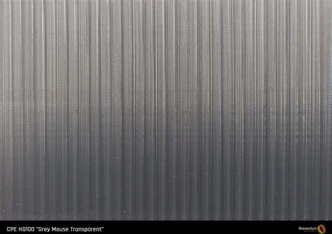 Пластик для 3D-принтера Fillamentum CPE HG100 Grey Mouse Transparent