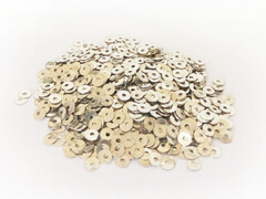 Пайетки металлические д5мм  серебро холодное