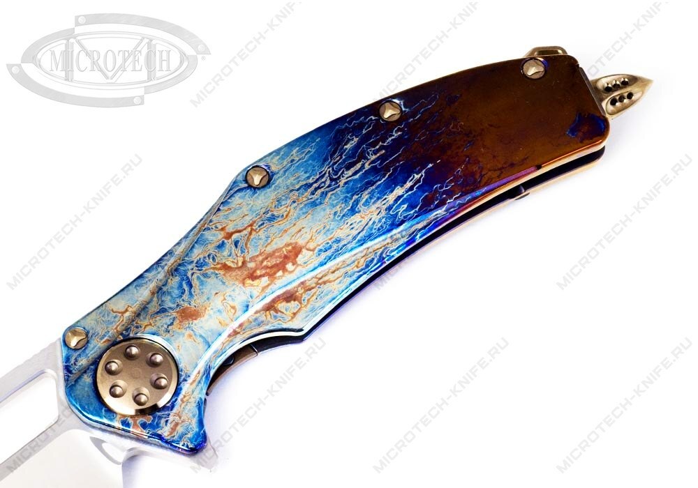 Нож Marfione Custom Matrix-R Titanium Galactic Acid - фотография 