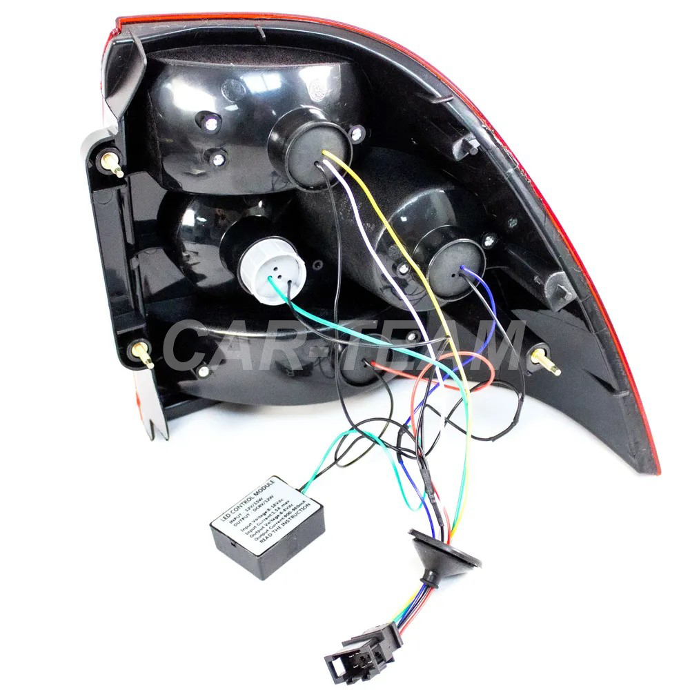 📦Купить Задние фонари Лада Приора светодиодные тюнинг, красно-белые  302-LED по выгодной цене🔥 в интернет-магазине CAR-TEAM.RU