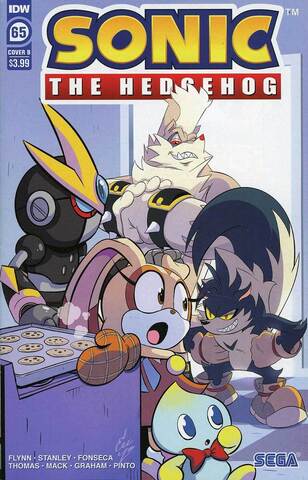 Sonic The Hedgehog Vol 3 #65 (Cover B)