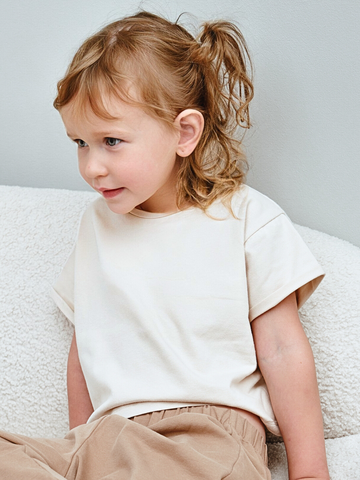 Футболка детская бежевый