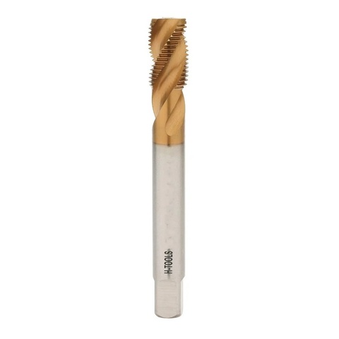 Метчик М 6,0х0,5 (Машинный, винт.) DIN374 HSSE-TiN 6h C/2-3P R45 80мм a=3,4 H-Tools 513X01-D2-0062