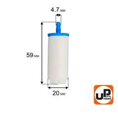 Фильтр топливный UNITED PARTS для резчиков бензиновых HUSQVARNA 5062641-01