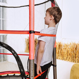 Батут детский DFC TRAMPOLINE-RED 55" с сеткой фото №16