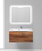 BelBagno BB1000/450-LV-MR-FT Раковина из литьевого мрамора, 1000x450x142, BB1000/450-LV-MR-FT