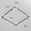 Шинопровод накладной/подвесной Maytoni Busbar trunkings exility TRXM034-R-412W
