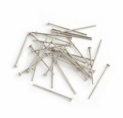 Пин гвоздик, L 16 мм, 20 гр, никель