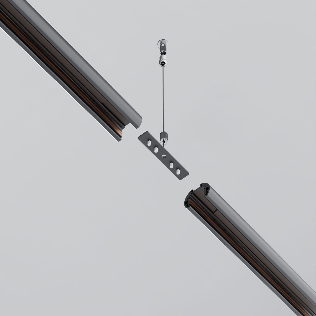 Коннектор прямой Maytoni Technical Exility TRAM034CI-R-41B