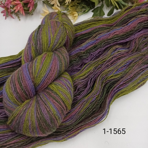 Дундага 6/1 шерсть секционного окрашивания 01-1565 420м/100гр