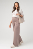 Брюки для беременных 15824 светлый мокко