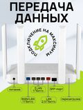 Wi-Fi роутер маршрутизатор Keenetic Giga KN-1012 / Гигабитный интернет-центр с двухдиапазонным Mesh Wi-Fi 6 AX3000, усилителем сигнала и анализатором спектра, портами SFP, USB 3.0 и 2.0