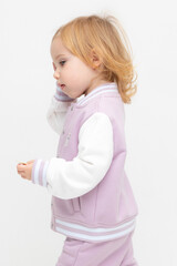 жакет  для девочки  КР 302675/ледяная орхидея к537