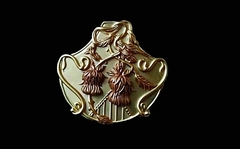 Силиконовый молд Композиция Репей